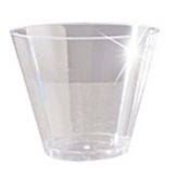 EMI Yoshi&reg; Clear Ware 9 Oz Rigid Plastic Squat Tumbler