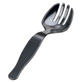 EMI Yoshi&reg; Black Plastic Serving Fork
