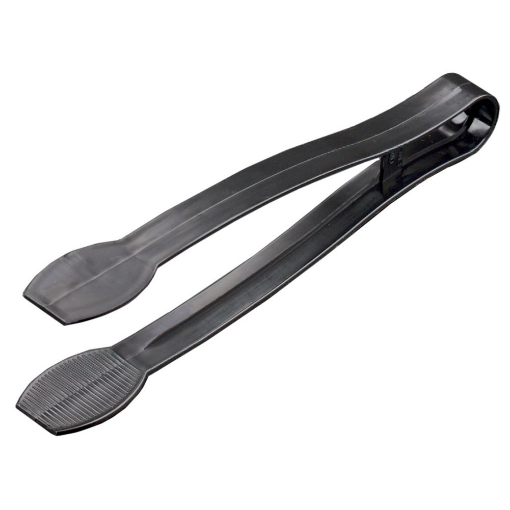 EMI Yoshi&reg; Black Plastic 9" Party Tray Tong
