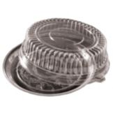 EMI Yoshi&reg; Clear PET Plastic 16" Dome Lid for Round Tray