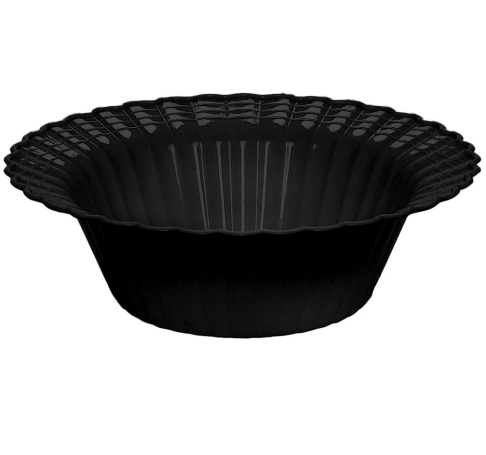 EMI Yoshi&reg; Resposables Black Plastic 5 Oz. Bowl