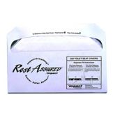 Impact&reg; 15"x10.5" White Toilet Seat Covers