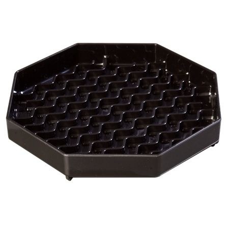 NeWave&trade; Octagonal Drip Tray, Black, 6"