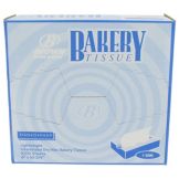 Brown Paper Interfold Tissue 10 x 10&frac34;" Wax Sheet