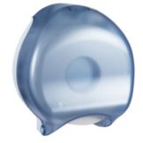 San Jamar&reg; Arctic Blue Single Bathroom Tissue Dispenser