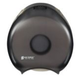San Jamar&reg; Black Pearl Single Bathroom Tissue Dispenser
