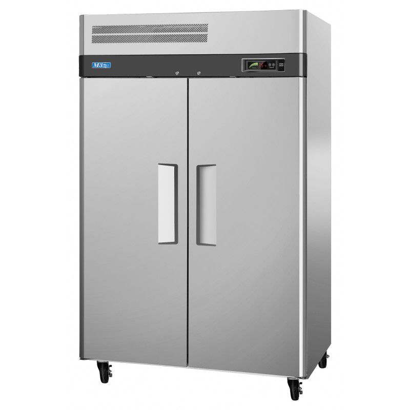 Turbo Air S/S 2-Door Refrigerator w/ Digital Temp Control