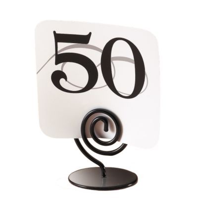 Cal-Mil 2" High Iron Number Card Stand
