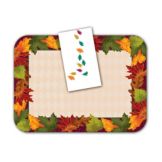 Dinex&reg; Autumn Colors 14" x 18" Tray Covers