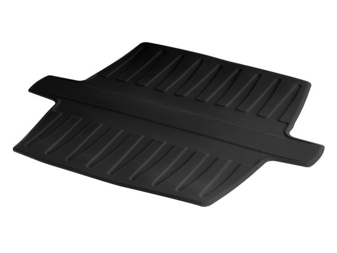 Rubbermaid Black Basic Antimicrobial Twin Sink Divider Sink Mat