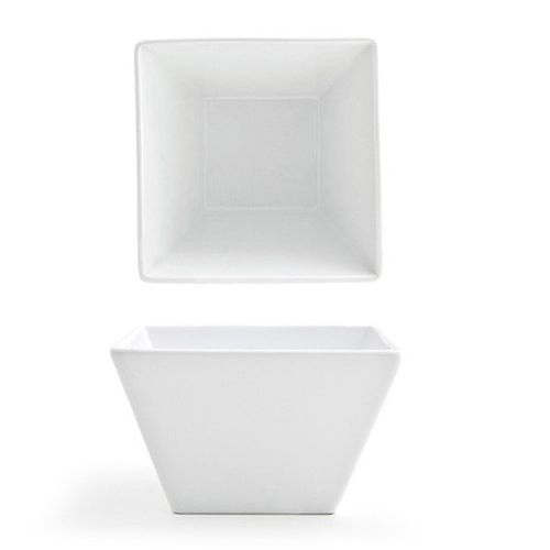 Front Of The House&reg; Kyoto&trade; White Porcelain 5" Sq. Bowl
