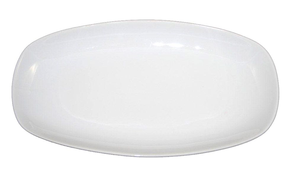 Blackwood Industries Bright White 13&frac12;" Oval Platter