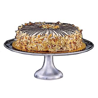 D.W. Haber & Sons S/S 14" Cake Stand w/ Rolled Edge