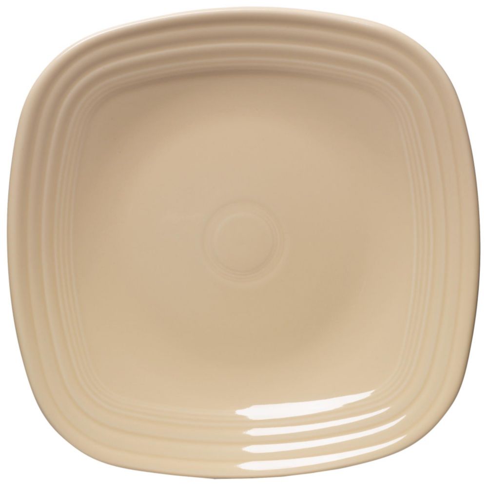Homer Laughlin China Fiesta&reg; Ivory 10-3/4" Sq. Dinner Plate
