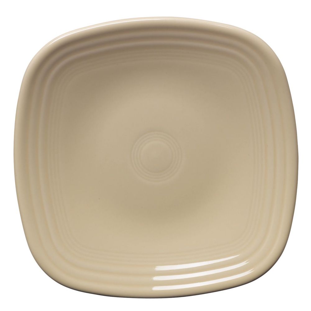 Homer Laughlin China Fiesta&reg; Ivory 7-1/2" Square Salad Plate