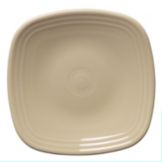 Homer Laughlin China Fiesta&reg; Ivory 7-1/2" Square Salad Plate