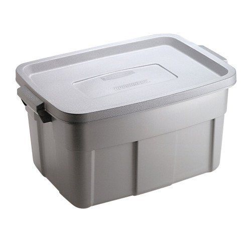Rubbermaid Dark Blue Roughneck 14-Gallon Tote
