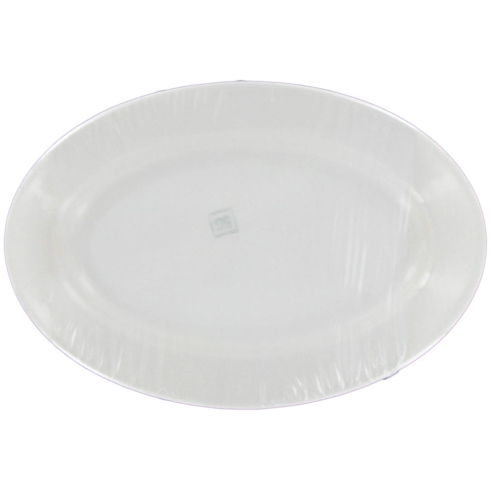 Niagara Ceramics Rolled Edge 10-3/8" Oval Platter