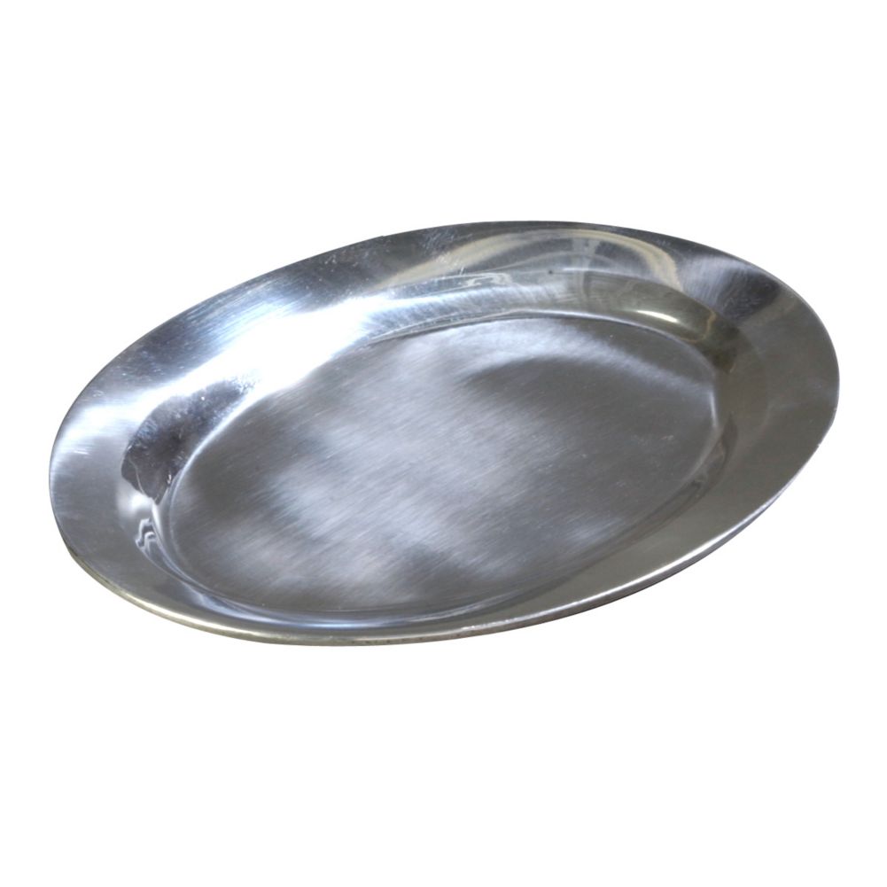 Carlisle&reg; 11-1/2" x 8" Aluminum Steak / Fajita Platter
