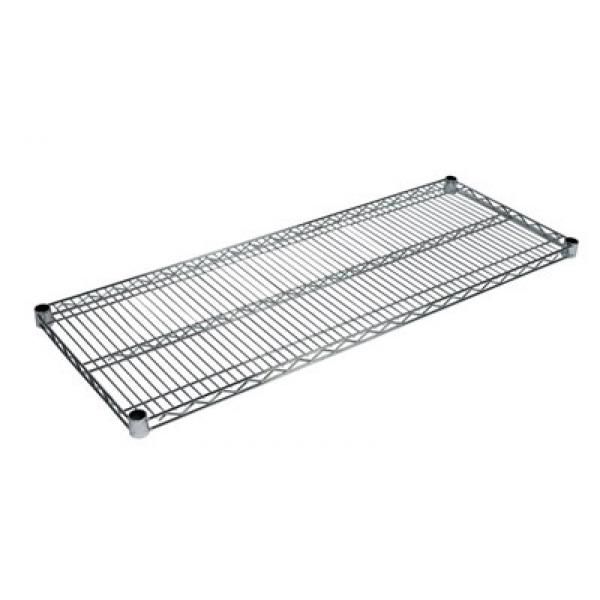 John Boos 24" x 72" Chrome-Plated Wire Shelf