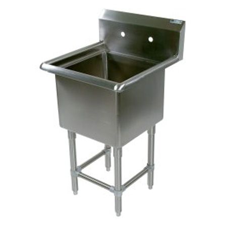John Boos 18" x 24" Stainless Steel Single Compartment Sink