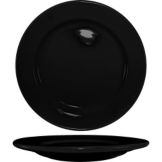 International Tableware Cancun&trade; Black RE 6-5/8" Plate