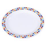 Carlisle Durus&reg; Spanish Tile Melamine NR 10&frac12;" Plate