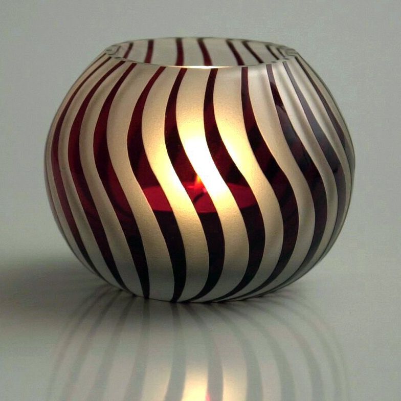 Impulse Enterprises Red 3&frac34; x 2&frac34;" Votive