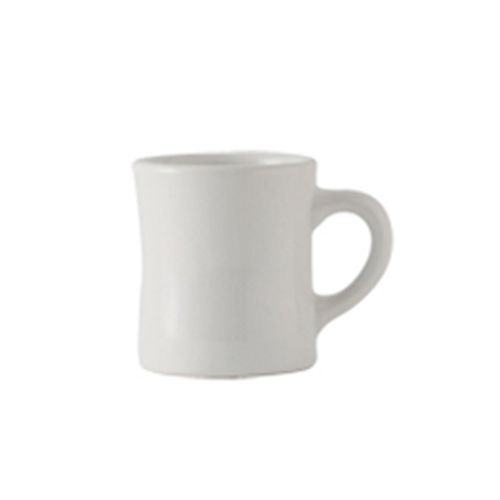 Tuxton&reg; 9 Oz White Diner Mug