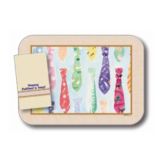 Dinex&reg; Fathers Day Ties 14" x 18" Tray Cover