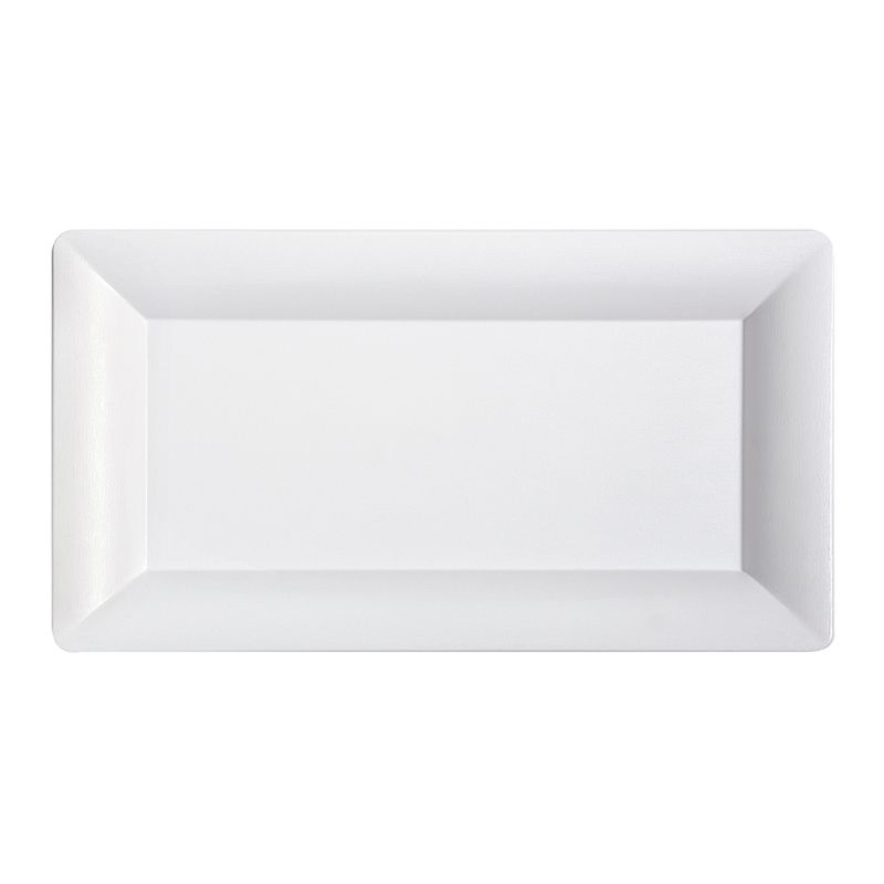 G.E.T. Bake and Brew&trade; White 19-1/16 x 10-3/8" Display Tray