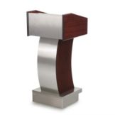 Forbes Industries Mahogany Pedestal 22 x 21 x 47" Deluxe Podium