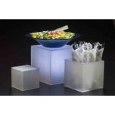 American Metalcraft 3-Piece Set Frosted Acrylic Risers