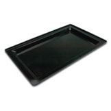 Delfin Design Black Rectangular 20 x 12" Prism Tray