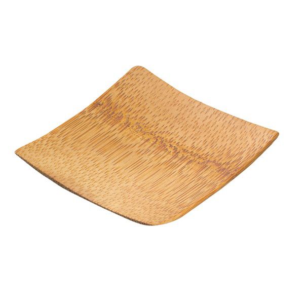 PackNWood KRABI 2-2/5;" Square Bamboo Dish