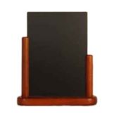 American Metalcraft Mahogany Double Sided 4 x 6" Table Top Board