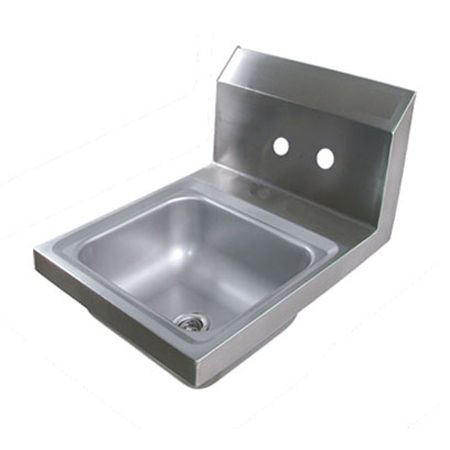 John Boos 9" x 9" Wall Mounted Stainless Steel Hand Sink