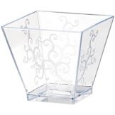JB Prince 1.75 Oz. Geometric Dish with Swirls
