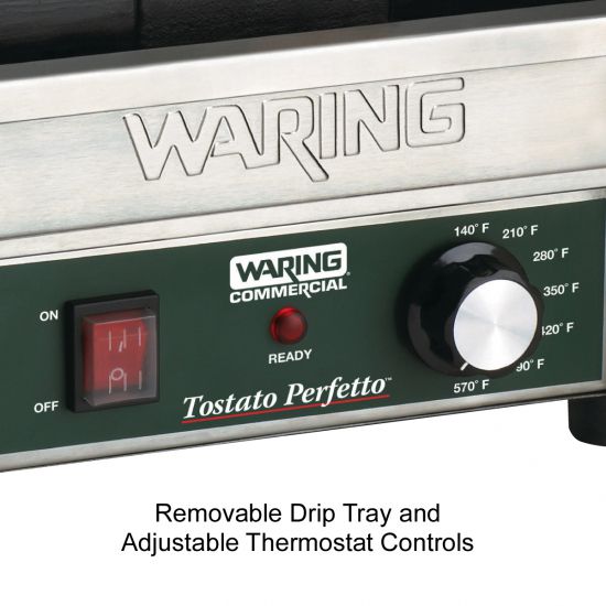 Waring&reg; Toastato Perfetto&trade; Compact Toasting Grill