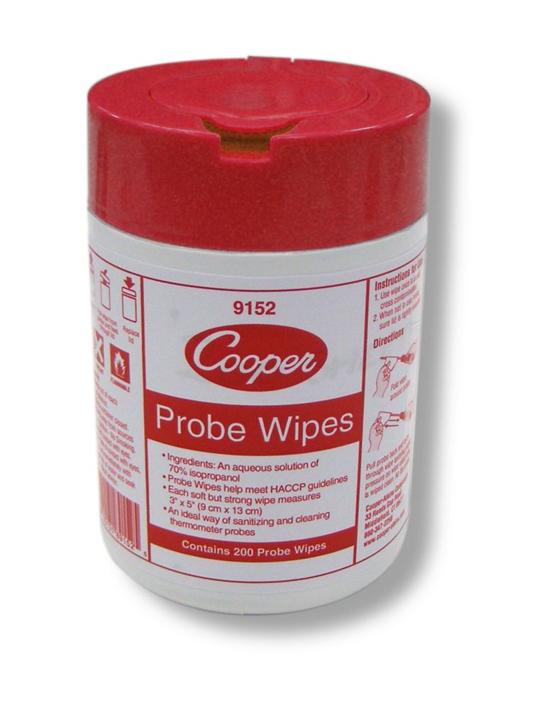 Cooper Atkins&reg; Large Probe Wipes Tub