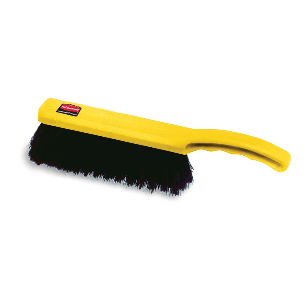Rubbermaid Black Tampico Bristle 12" Counter Brush