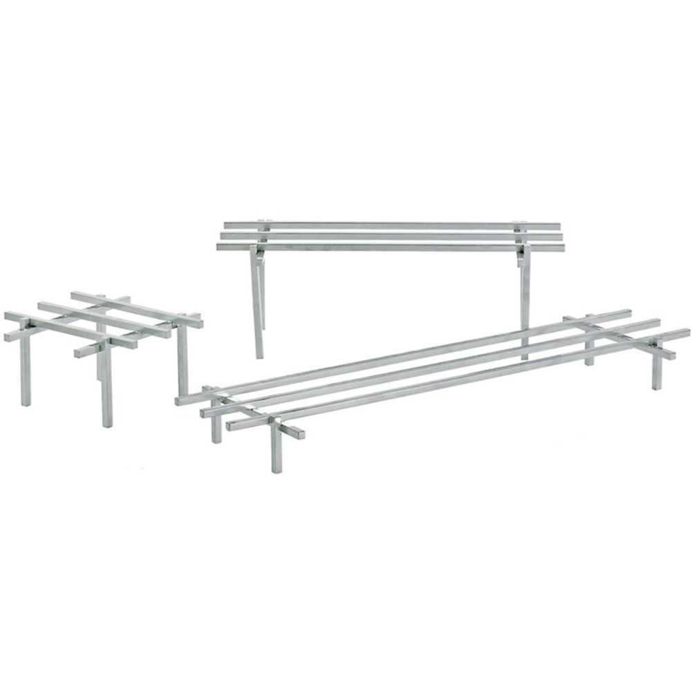 Buffet Euro S/S Satin 3-Piece Rail Riser Set