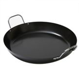 American Metalcraft Carbon Steel 17&frac34;" Paella Pan