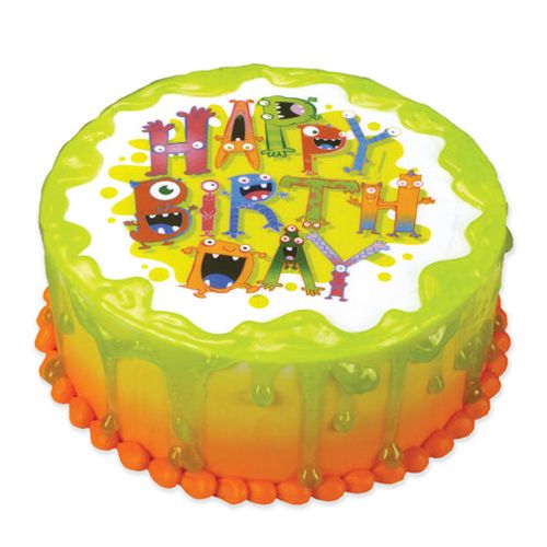 Lucks&trade; Edible Image&reg; Monster Birthday