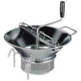 Paderno World Cuisine #5 S/S 14" Round Food Mill without Sieve