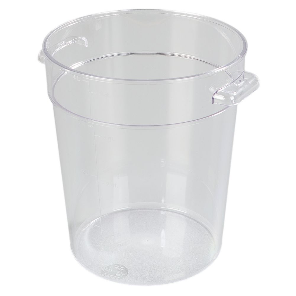 Carlisle StorPlus&trade; Clear 4 Qt Round Storage Container