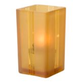 Hollowick Amber Art Deco Quad Votive Lamp