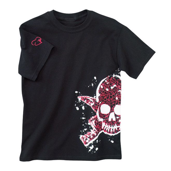 Chefwear&reg; Small Black Acid Skull T-Shirt