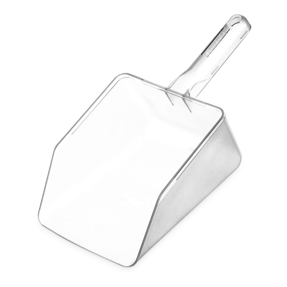 Carlisle Clear Polycarbonate 64 Oz Scoop