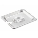 Winco S/S One Sixth Size Slotted Lid